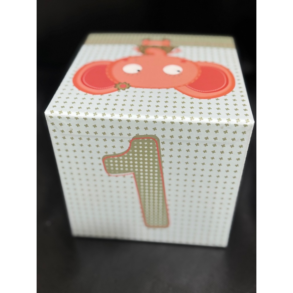 Janod Stacking Pyramid Blocks Toy Square Counting Numbers Animals Pre-owned‎ - Picture 6 of 6